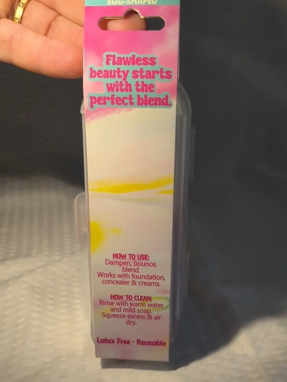 N/A purple pink concealer